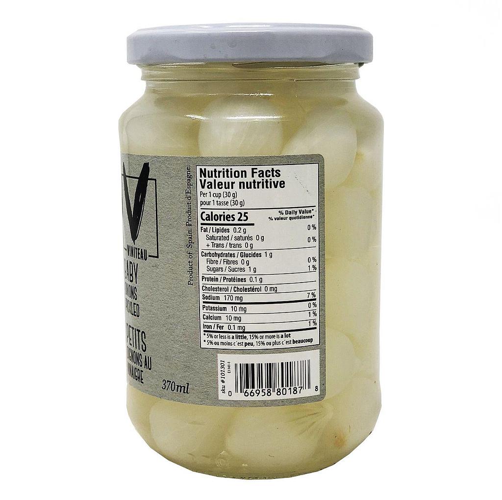 Baby Onions Pickled Natural 370 ml Viniteau Qualifirst